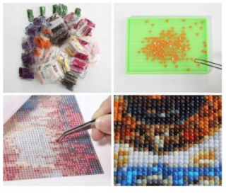 Preview: Diamond Painting Taxi New York